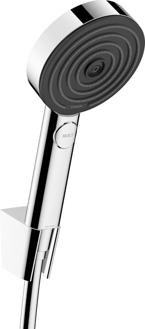 Set para de dus Hansgrohe Pulsify Select S105, cu suport de para si furtun 1,25 m, crom
