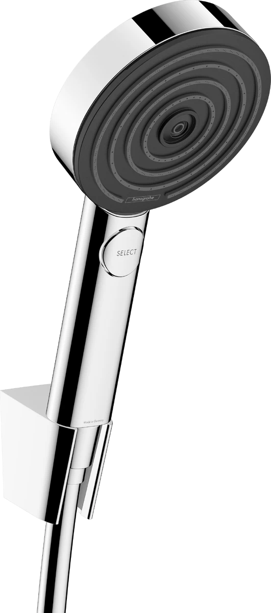 Set para de dus Hansgrohe Pulsify Select S105, cu suport de para si furtun 1,25 m, crom