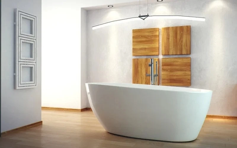 Cada freestanding  Besco Goya compozit 170x72 cm, alb