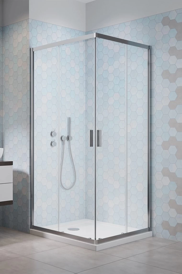 Cabina dus Radaway Alienta D crom, 80x90x190cm