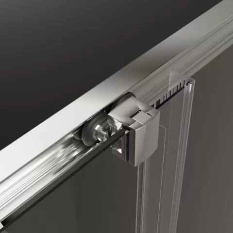 Cabina dus Radaway Alienta D crom, 80x90x190cm