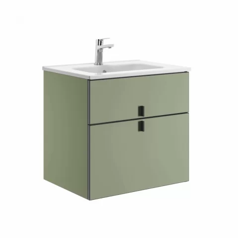 Mobilier soft close si Lavoar Gala 60 cm Sage Green