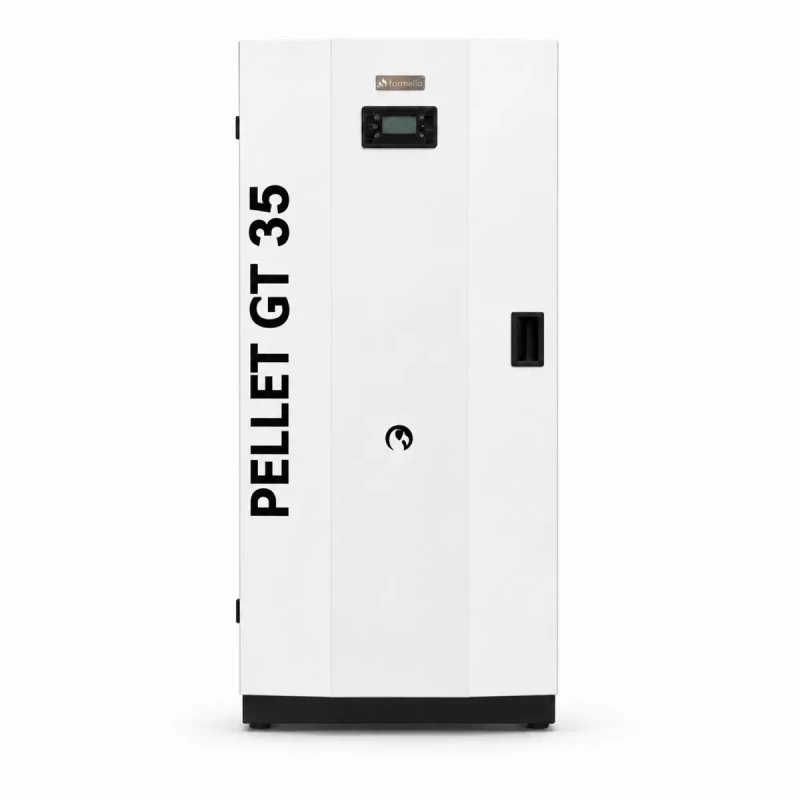 Centrala pe peleti Fornello GT 35 Standard, 35 KW, echipata cu pompa circulatie