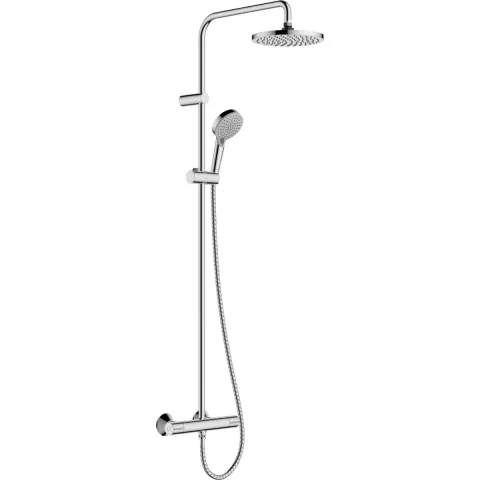 Sistem de dus Hansgrohe Vernis Blend cu baterie termostat, crom, 26318000