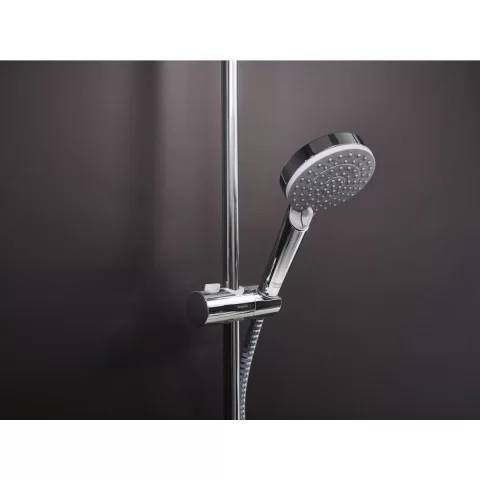 Sistem de dus Hansgrohe Vernis Blend cu baterie termostat, crom, 26318000