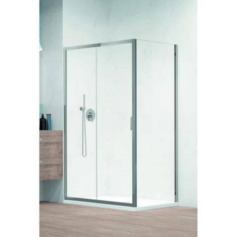 Cabina dus dreptunghiulara cu usa glisanta Radaway Alienta DWJ+S 100x80 cm