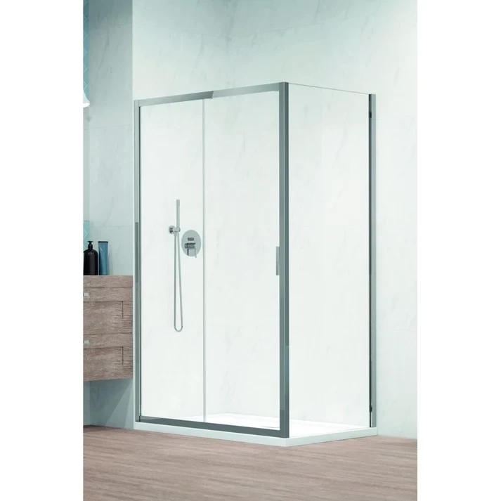 Cabina dus dreptunghiulara cu usa glisanta Radaway Alienta DWJ+S 100x80 cm