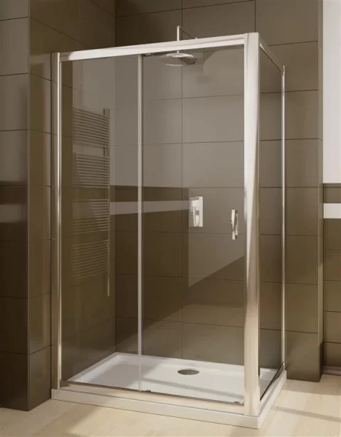 Cabina dus dreptunghiulara cu usa glisanta Radaway Premium Plus DWJ+S 100x80 cm
