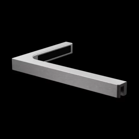 Perete sticla dus Walk In Radaway Modo SL II 80xH200 cm, profil nichel periat 