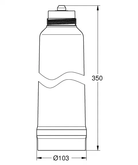 Filtru de apa Grohe Blue L-size, filtrare in 5 etape 2500 L