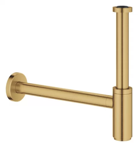 Sifon estetic Grohe 1-1/4 pentru lavoar, auriu periat Cool Sunrise
