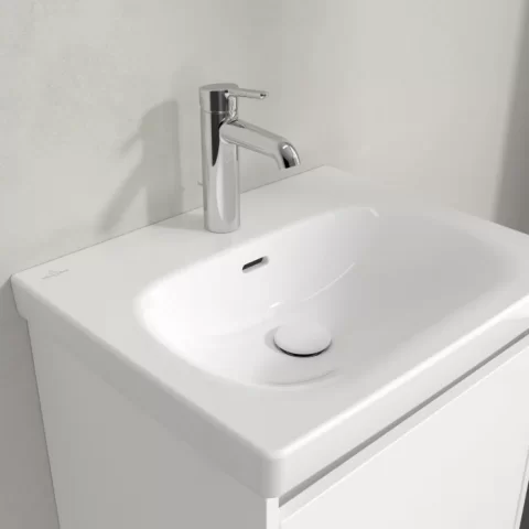 Lavoar Villeroy&Boch Skyla CeramicPlus 55x44.5cm, alb alpin