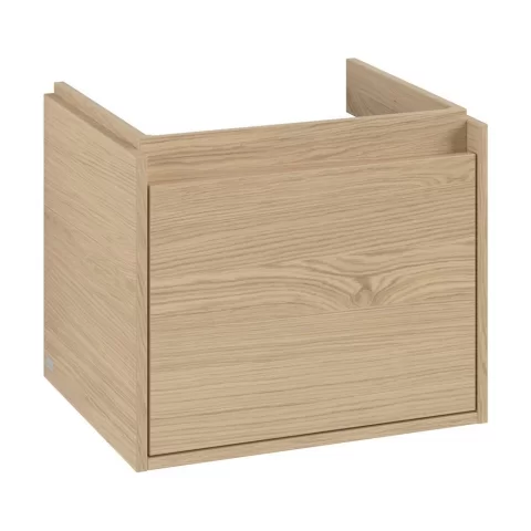 Baza lavoar suspendat Villeroy&Boch Skyla 52.5x42.4xH43.6cm, stejar deschis